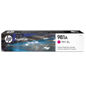 HP 981A (J3M69A) Magenta Original Inkjet Cartridge - Cartouches Certifiées