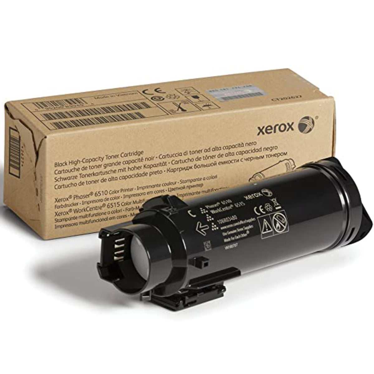 XEROX 106R01334 Black Original Toner Cartridge - Cartouches Certifiées