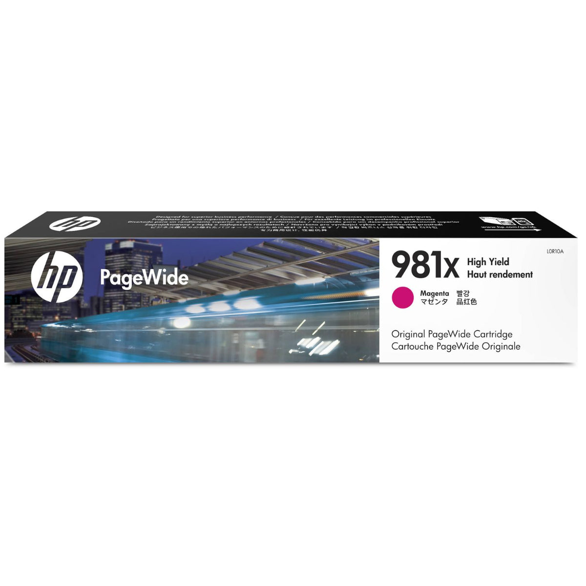 HP 981X (L0R10A) Magenta Original Inkjet Cartridge - Cartouches Certifiées