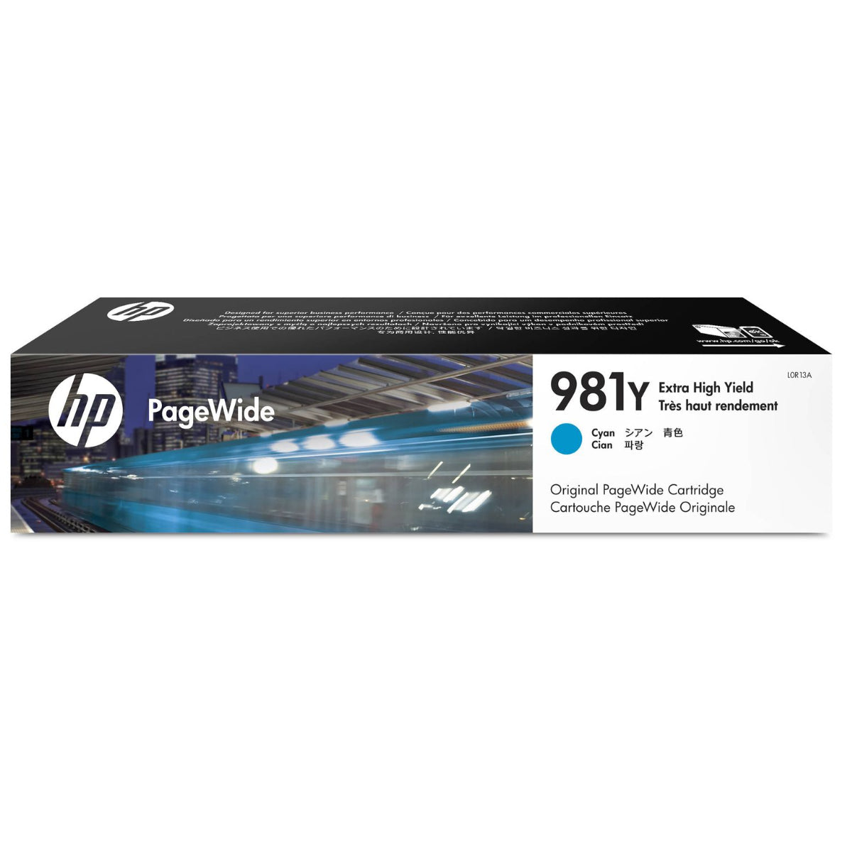 HP 981Y (L0R13A) Cyan Original Inkjet Cartridge - Cartouches Certifiées