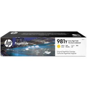 HP 981Y (L0R15A) Yellow Original Inkjet Cartridge - Cartouches Certifiées