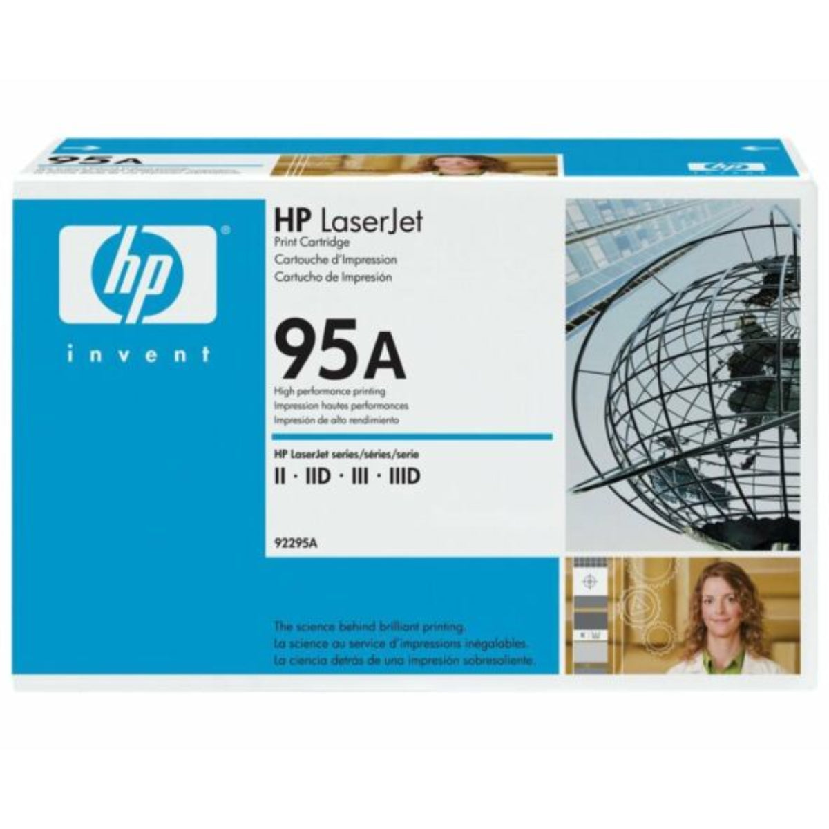 HP 92295A (95A) Black Original Toner Cartridge - Cartouches Certifiées