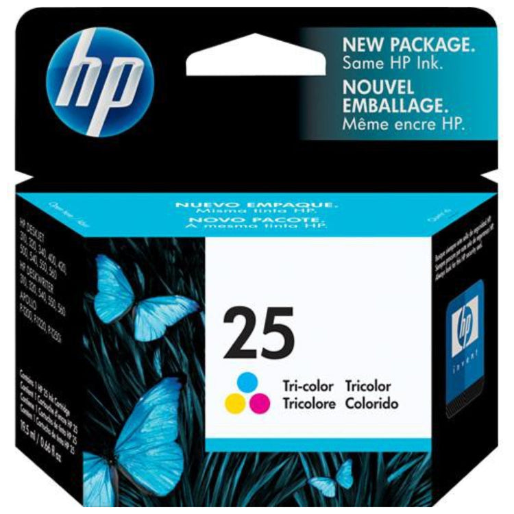 HP 25 (51625A) Color Original Inkjet Cartridge - Cartouches Certifiées