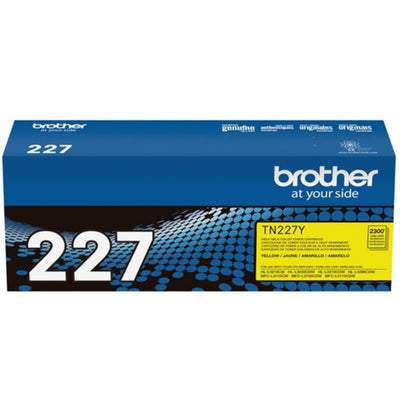 BROTHER TN-227Y Yellow Original Toner Cartridge - Cartouches Certifiées