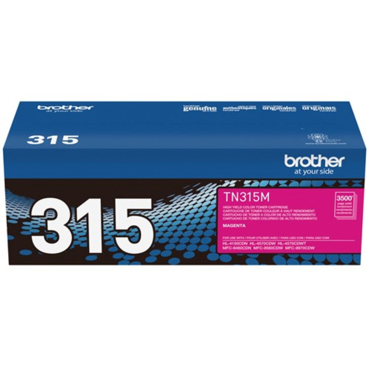 BROTHER TN-315M Magenta Original Toner Cartridge - Cartouches Certifiées