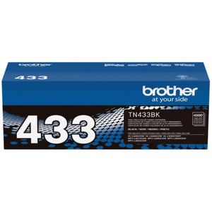 BROTHER TN-433BK Black Original Toner Cartridge - Cartouches Certifiées