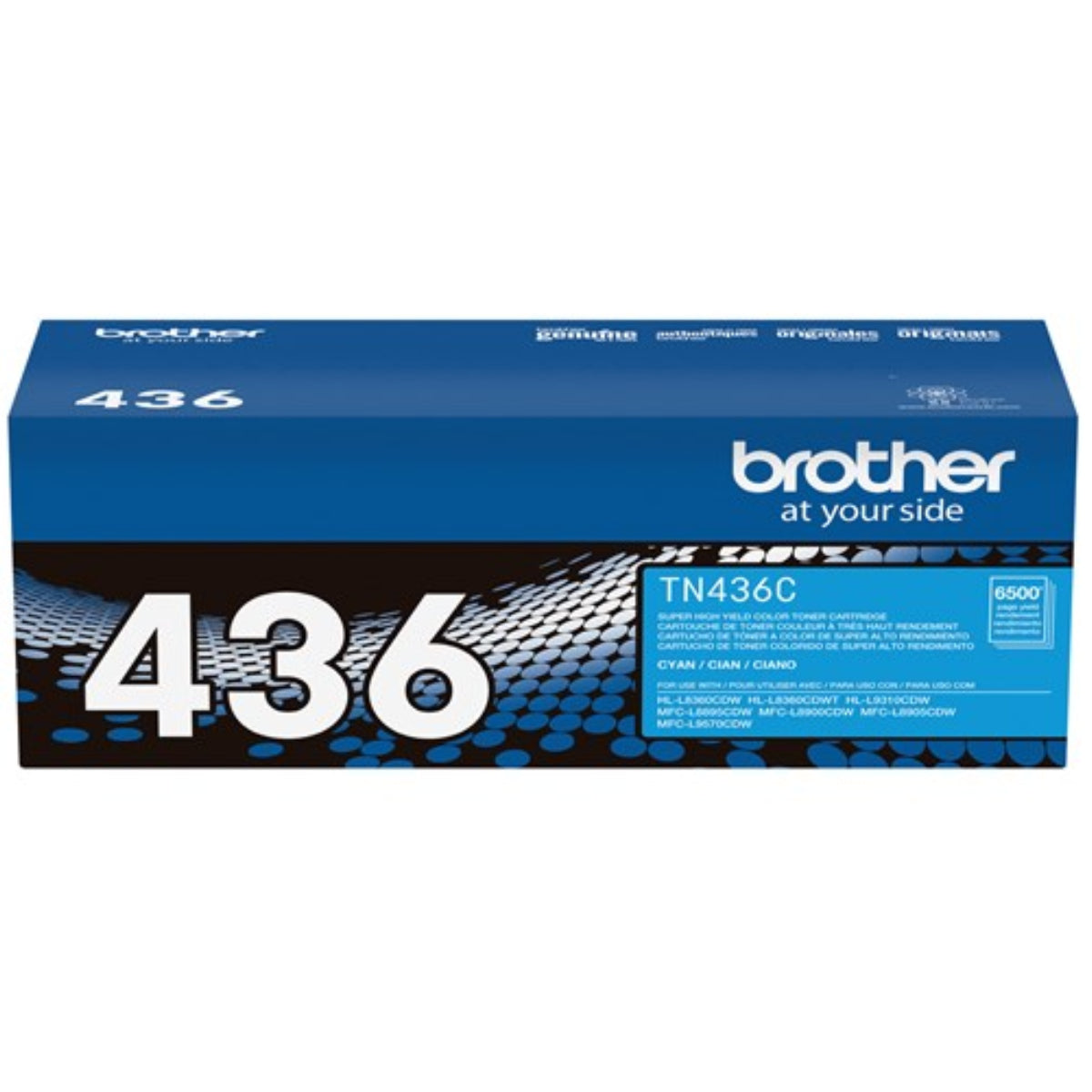 BROTHER TN-436C Cyan Original Toner Cartridge - Cartouches Certifiées