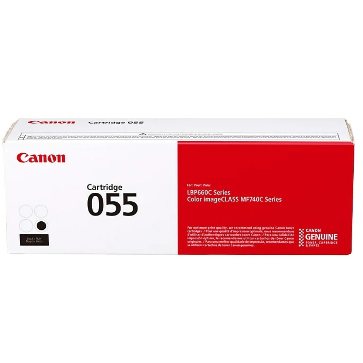 CANON 055 Noir Originale Cartouche Laser