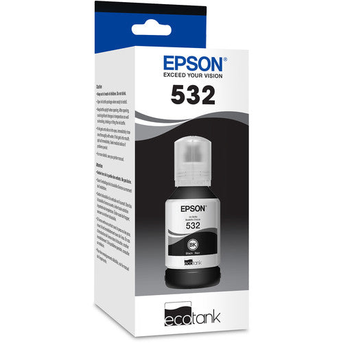 EPSON T532 (T532120-S) Black Original Inkjet Cartridge - Cartouches Certifiées