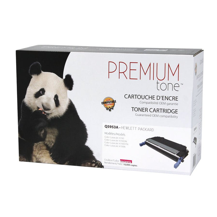 Compatible HP (643A) Black Toner Cartridge Premium Quality - Cartouches Certifiées