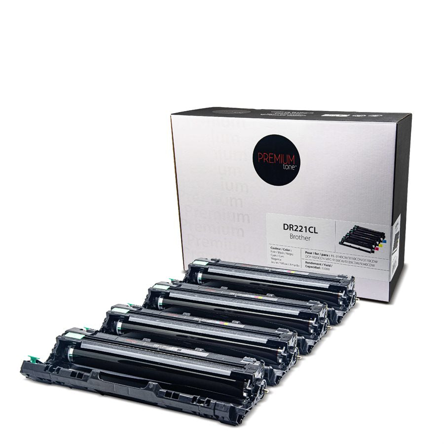 Compatible BROTHER DR-221CL Color Drum Premium Quality - Cartouches Certifiées