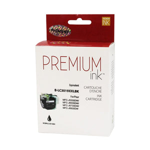 Compatible BROTHER LC3019BK Black Inkjet Cartridge Premium Quality - Cartouches Certifiées