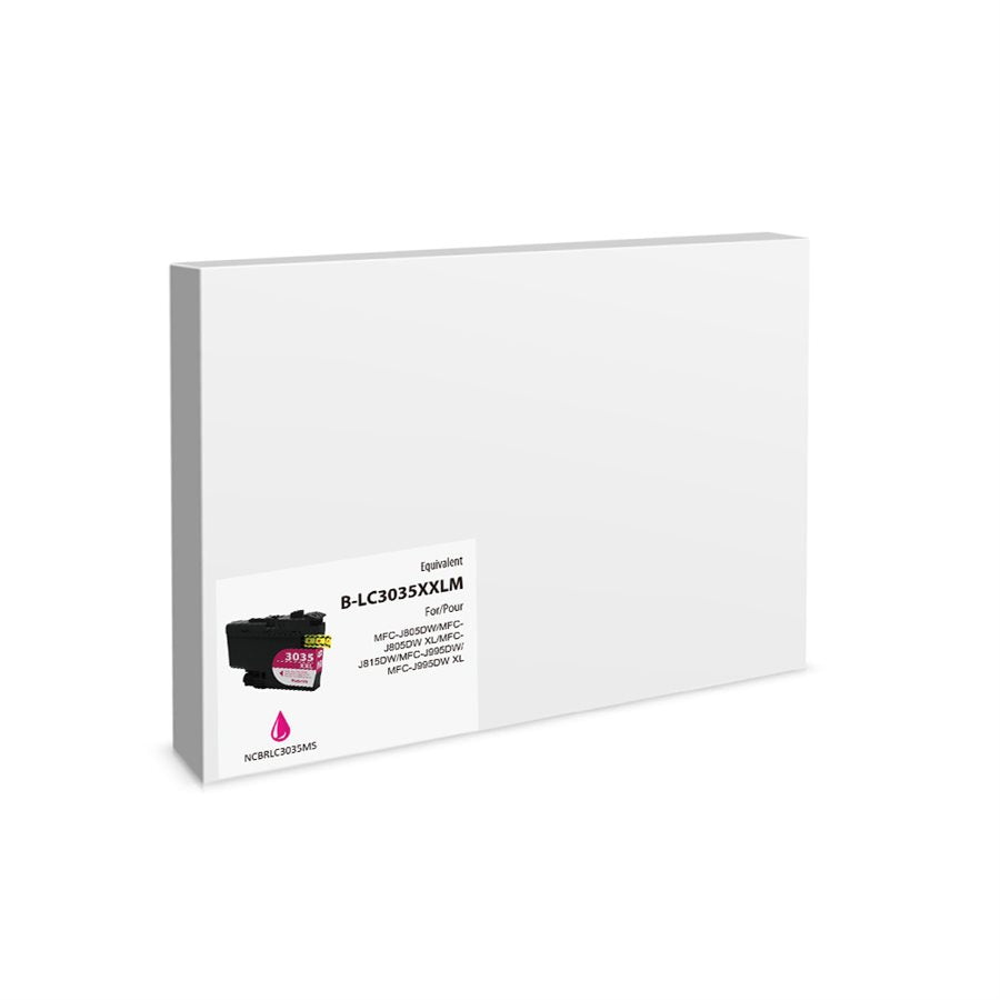 Compatible BROTHER LC3035M Magenta Inkjet Cartridge Premium Quality - Cartouches Certifiées