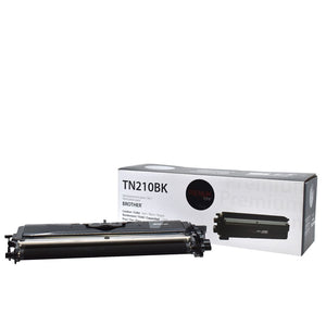 Compatible BROTHER TN-210BK Black Toner Cartridge Premium Quality - Cartouches Certifiées