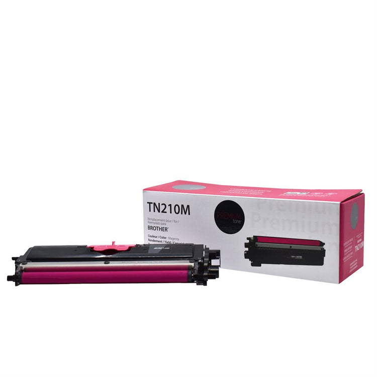 Compatible BROTHER TN-210M Magenta Toner Cartridge Premium Quality - Cartouches Certifiées