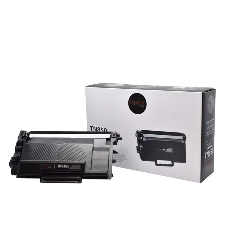 Compatible BROTHER TN-850 Black Toner Cartridge Premium Quality - Cartouches Certifiées