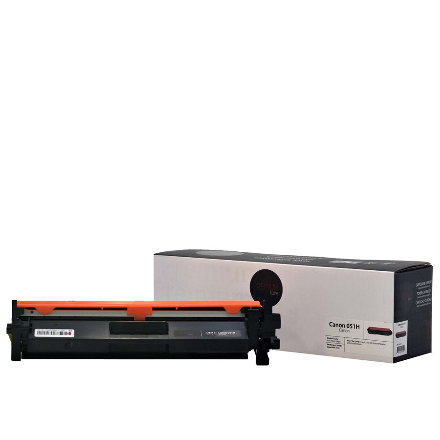 Compatible CANON 051H (2169C001) Black Toner Cartridge Premium Quality - Cartouches Certifiées