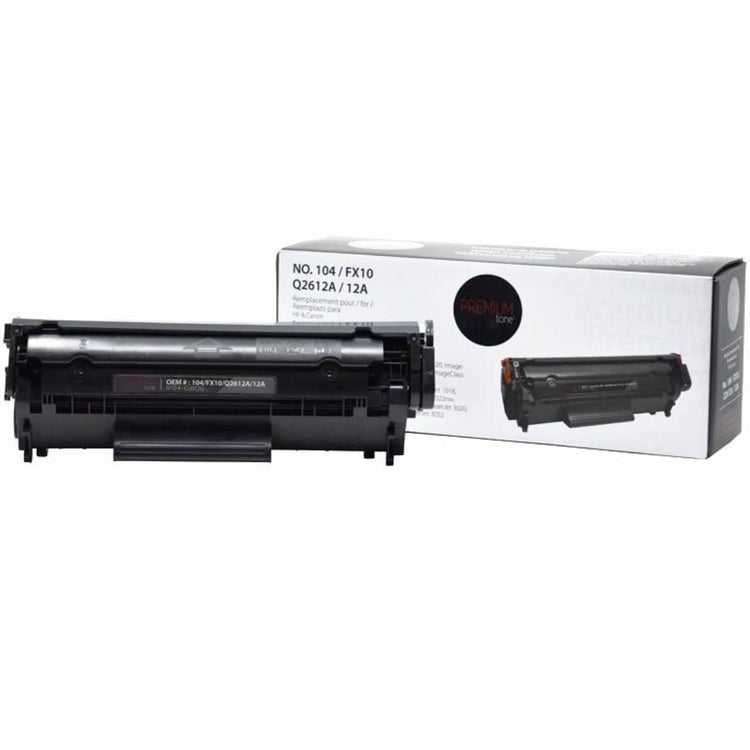 Compatible CANON 104 (0263B001) Black Toner Cartridge Premium Quality - Cartouches Certifiées