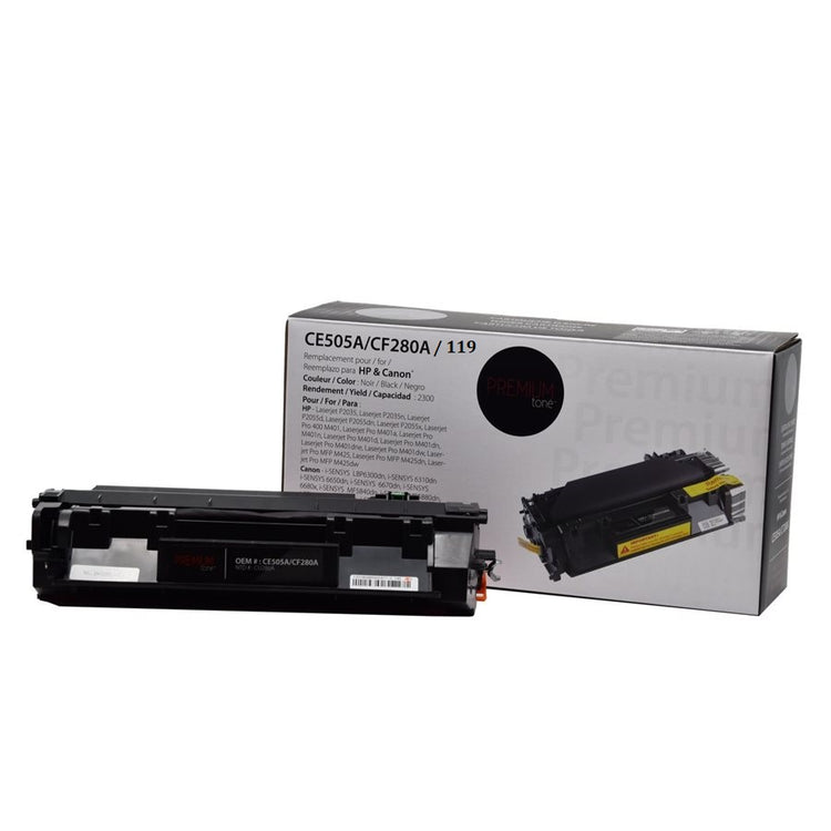 Compatible CANON 119 (3479B001) Black Toner Cartridge Premium Quality - Cartouches Certifiées