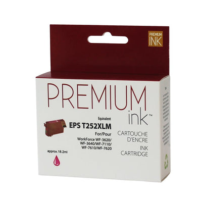 Compatible EPSON T252XL (T252XL320-S) Magenta Inkjet Cartridge Premium Quality - Cartouches Certifiées