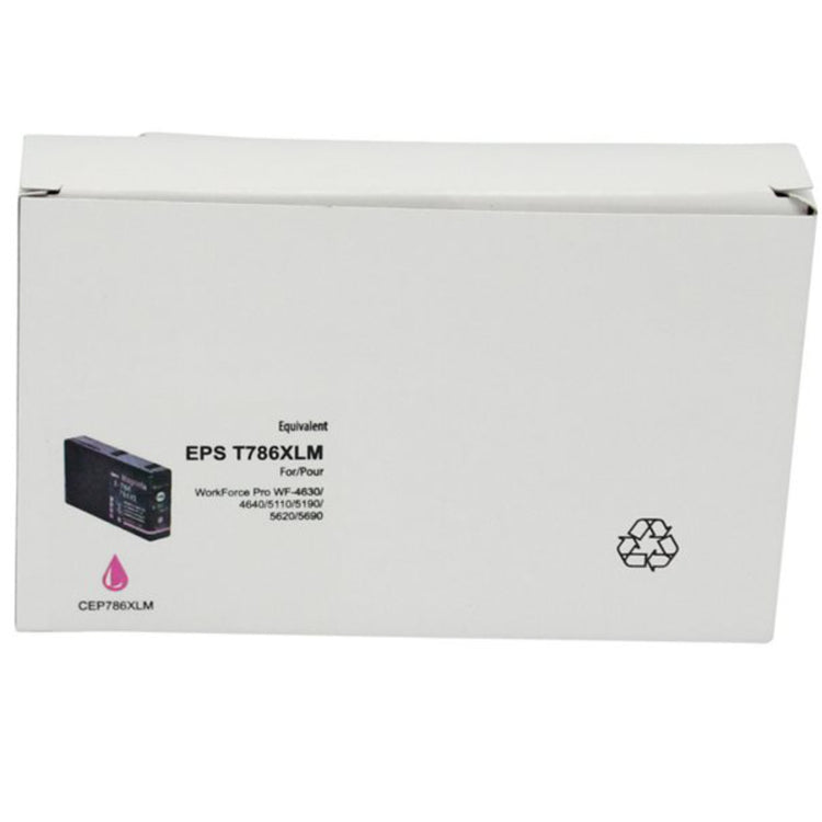 Compatible EPSON T786XL (T786XL320) Magenta Inkjet Cartridge Premium Quality - Cartouches Certifiées