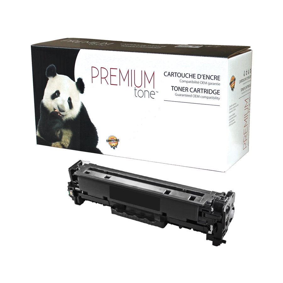 Compatible HP (128A) Black Toner Cartridge Premium Quality - Cartouches Certifiées