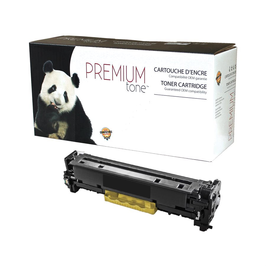 Compatible HP (128A) Yellow Toner Cartridge Premium Quality - Cartouches Certifiées