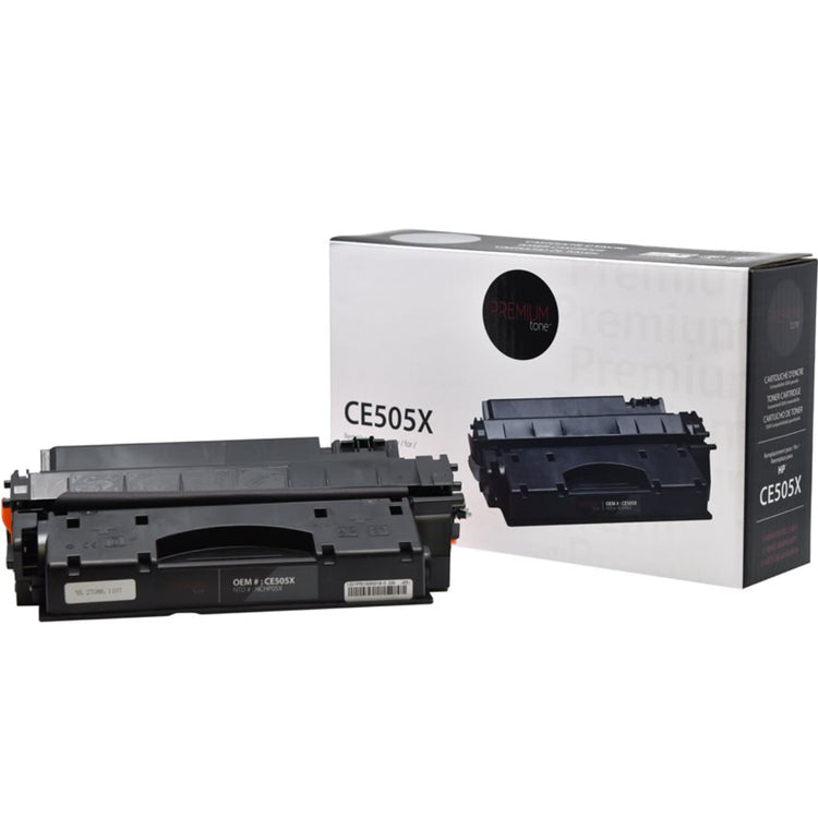 Compatible HP (05X) Black Toner Cartridge Premium Quality - Cartouches Certifiées