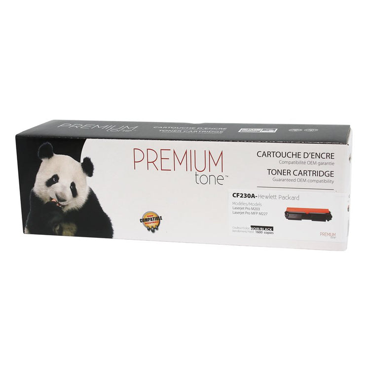 Compatible HP (30A) Black Toner Cartridge Premium Quality - Cartouches Certifiées