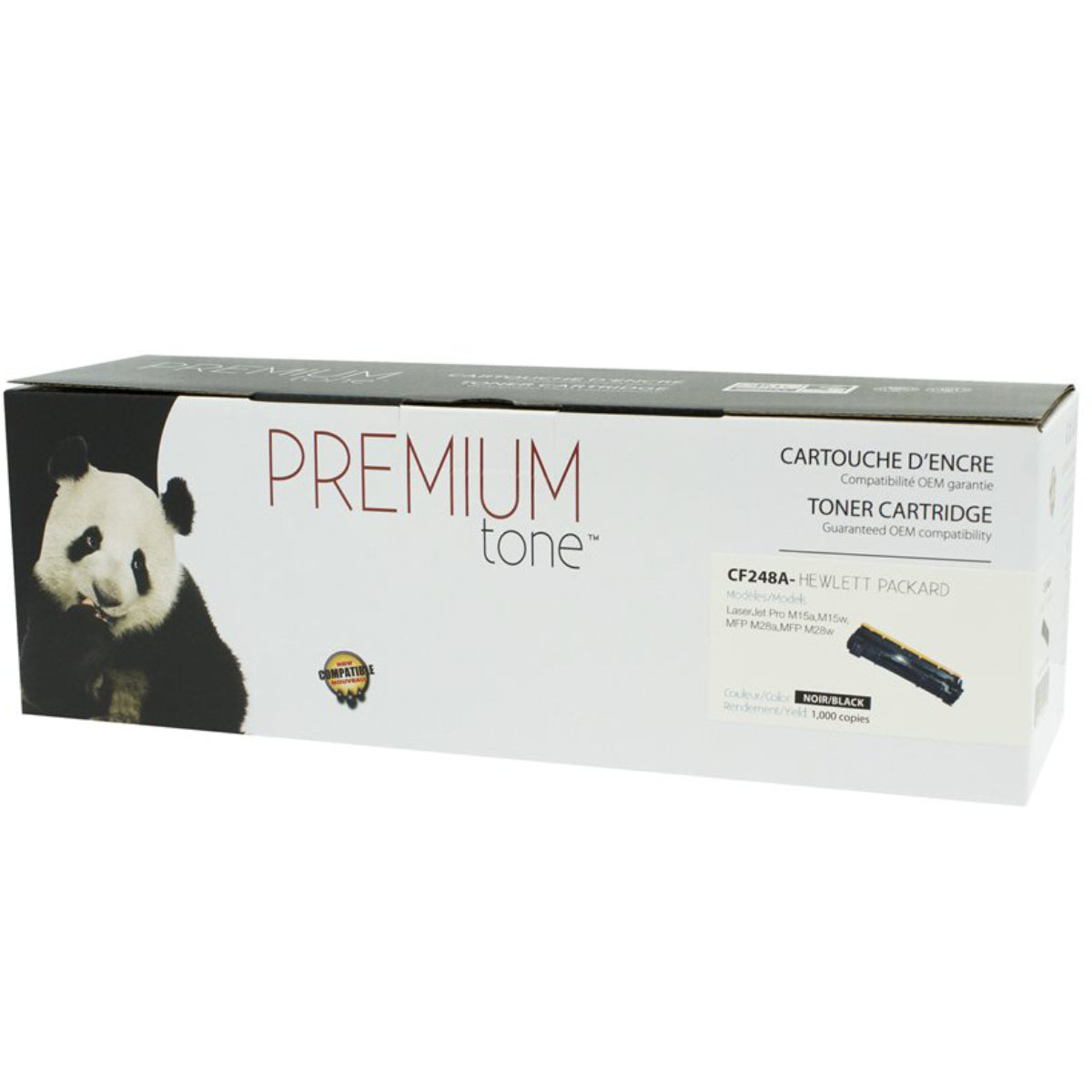 Compatible HP (48A) Black Toner Cartridge Premium Quality - Cartouches Certifiées