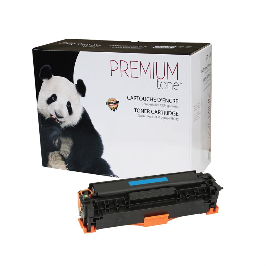 Compatible HP (312A) Cyan Toner Cartridge Premium Quality - Cartouches Certifiées