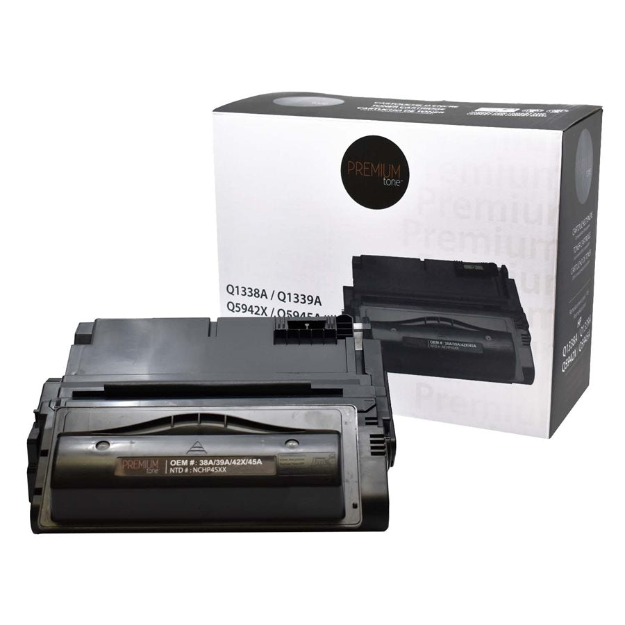 Compatible HP (39A) Black Toner Cartridge - Cartouches Certifiées