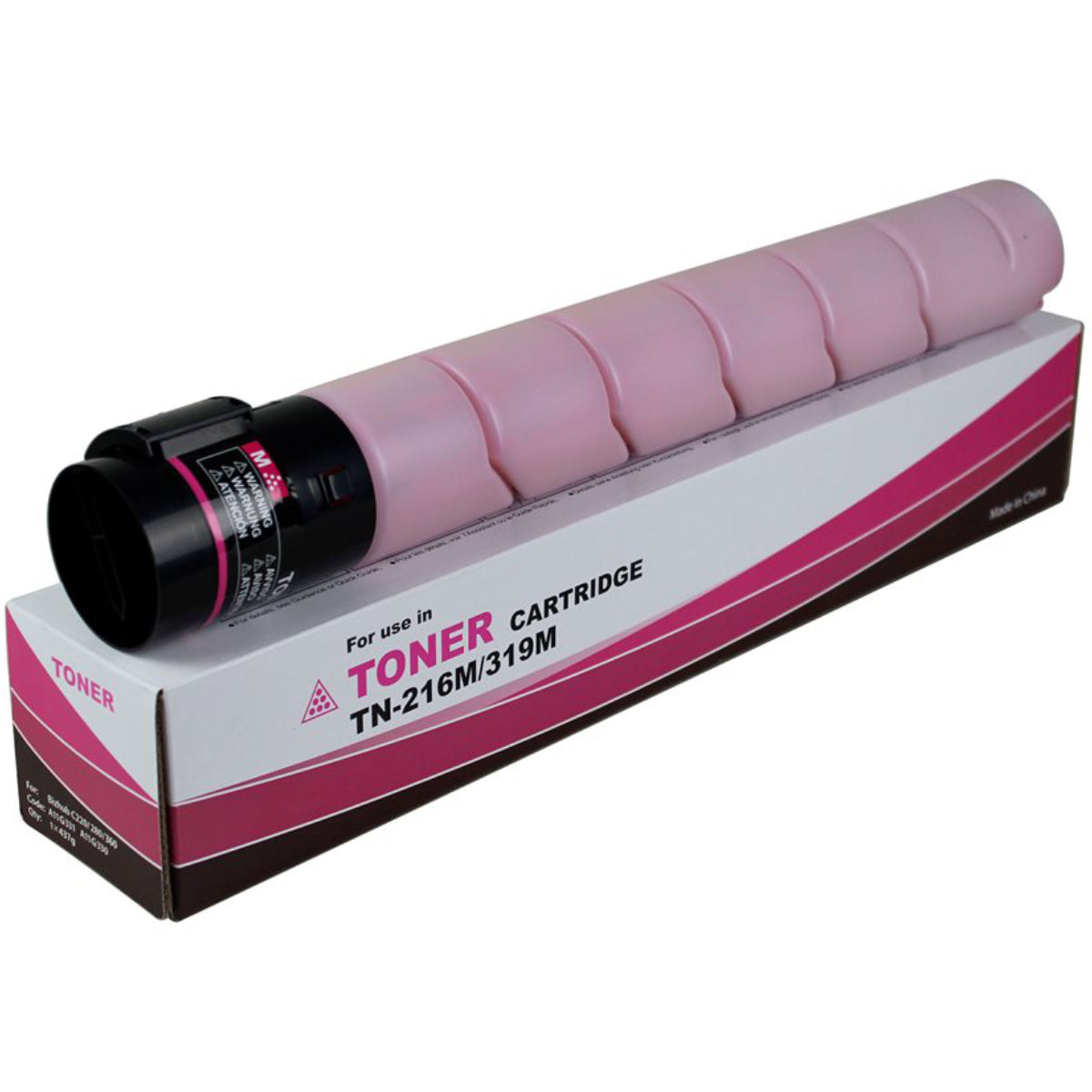 Compatible KONICA MINOLTA TN-216M (A11G331) Magenta Toner Cartridge Premium Quality - Cartouches Certifiées