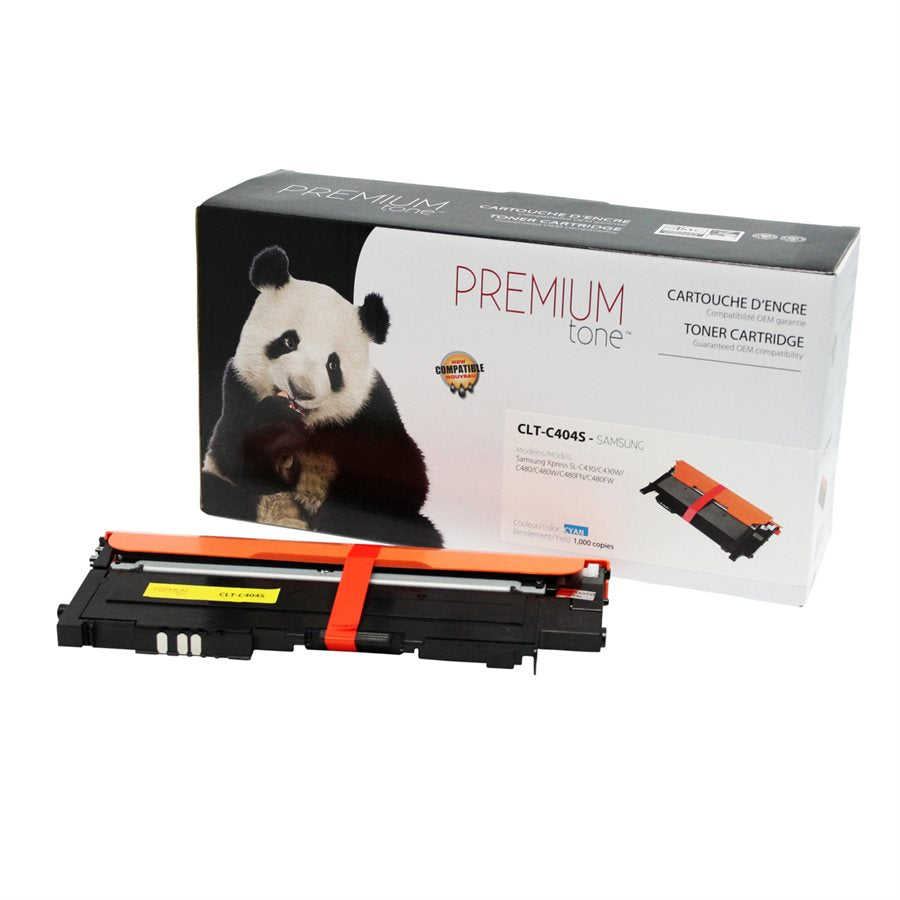 Compatible SAMSUNG CLT-C404S (ST970A) Cyan Toner Cartridge Premium Quality - Cartouches Certifiées