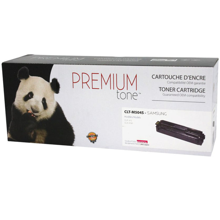 Compatible SAMSUNG CLT-M504S (SU296A) Magenta Toner Cartridge Premium Quality - Cartouches Certifiées
