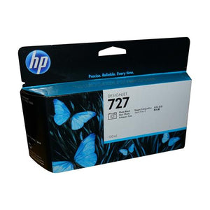 HP 727 - 130 ml (B3P23A) Photo black Original Inkjet Cartridge - Cartouches Certifiées