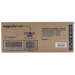 KONICA MINOLTA 1710471 - 001 Black Original Toner Cartridge  -  Cartouches Certifiées