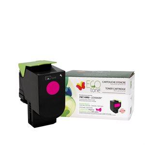 Refurbished LEXMARK 78C10M0 Magenta Toner Cartridge - Cartouches Certifiées