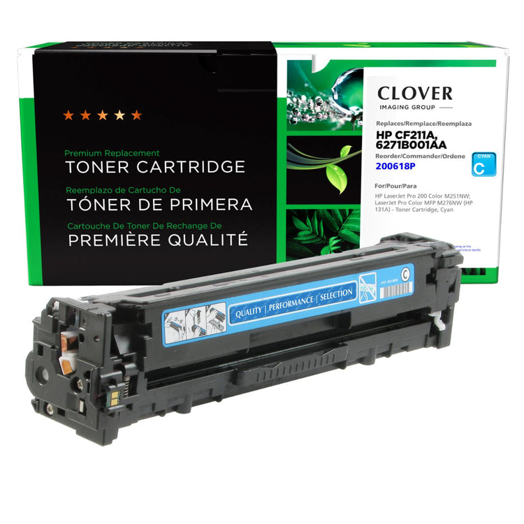 Refurbished CANON 131 (6271B001) Cyan Toner Cartridge - Cartouches Certifiées