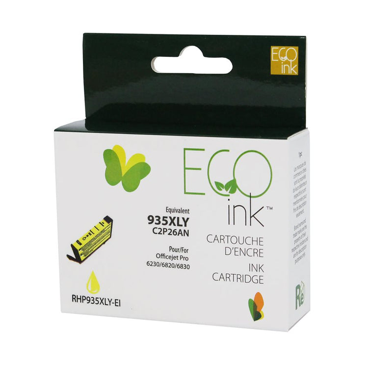 Refurbished HP 935XL (C2P26AN) Yellow Inkjet Cartridge - Cartouches Certifiées
