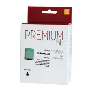 Refurbished HP 940XL (C4906AN) Black Inkjet Cartridge - Cartouches Certifiées