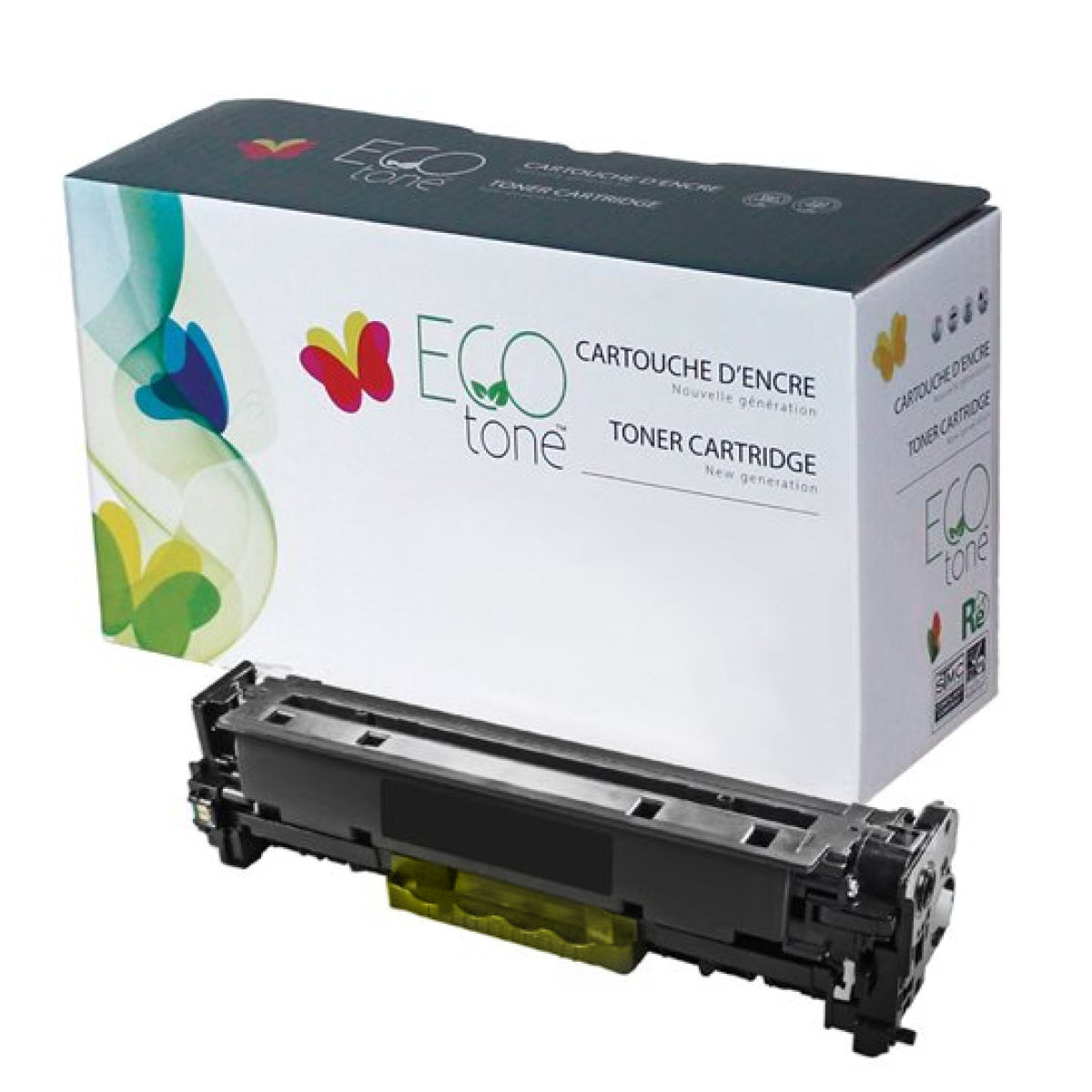 Refurbished HP (304A) Yellow Toner Cartridge - Cartouches Certifiées