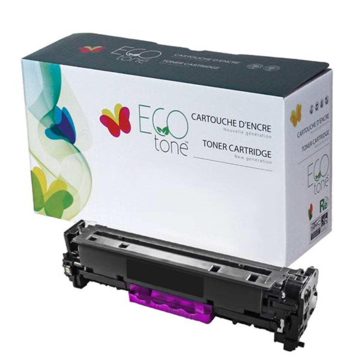 Refurbished HP (304A) Magenta Toner Cartridge - Cartouches Certifiées