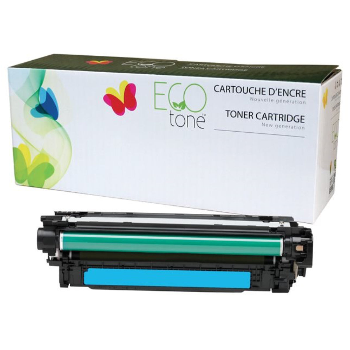 Refurbished HP (504A) Cyan Toner Cartridge - Cartouches Certifiées