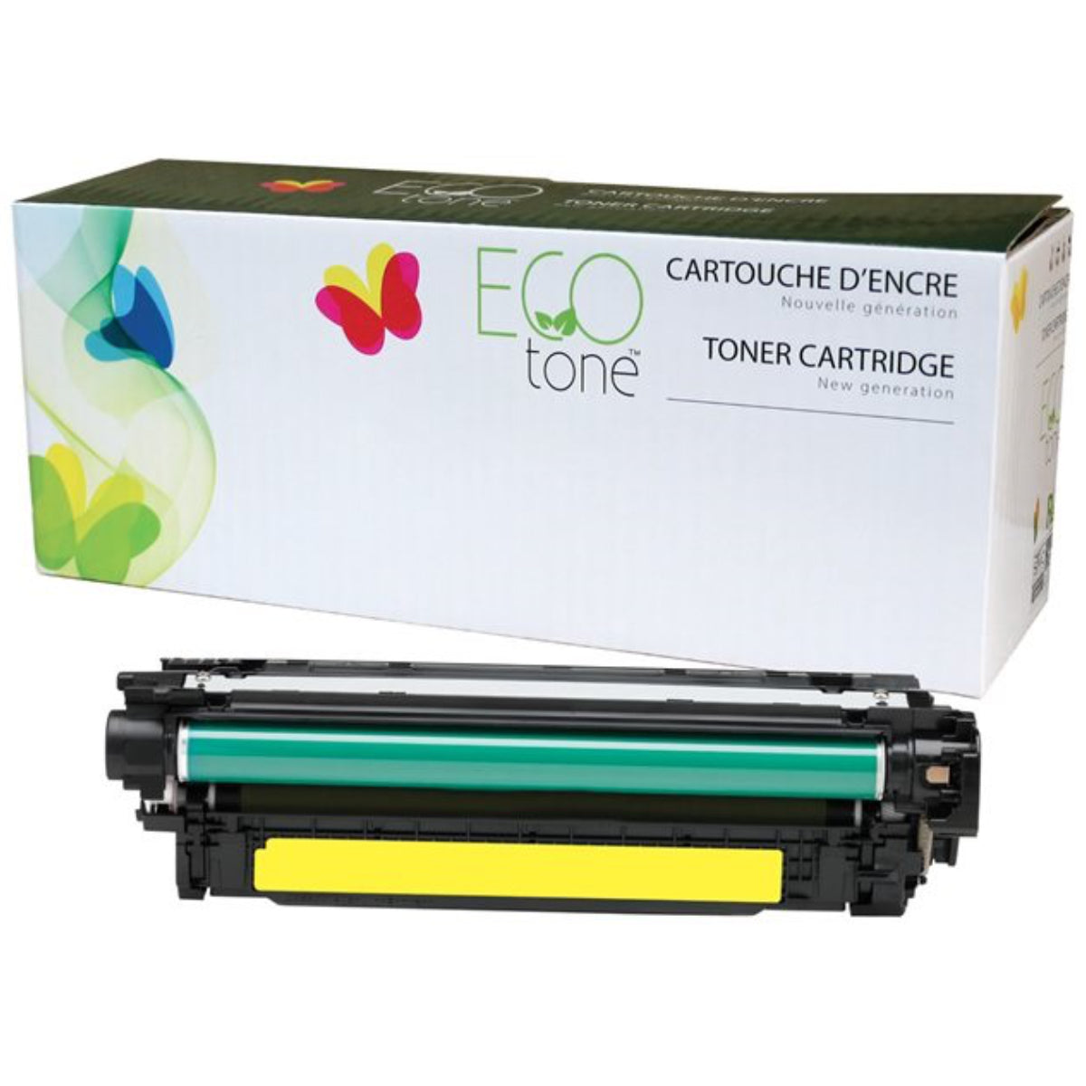 Refurbished HP (504A) Yellow Toner Cartridge - Cartouches Certifiées