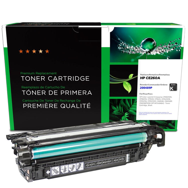 Refurbished HP (647A) Black Toner Cartridge - Cartouches Certifiées