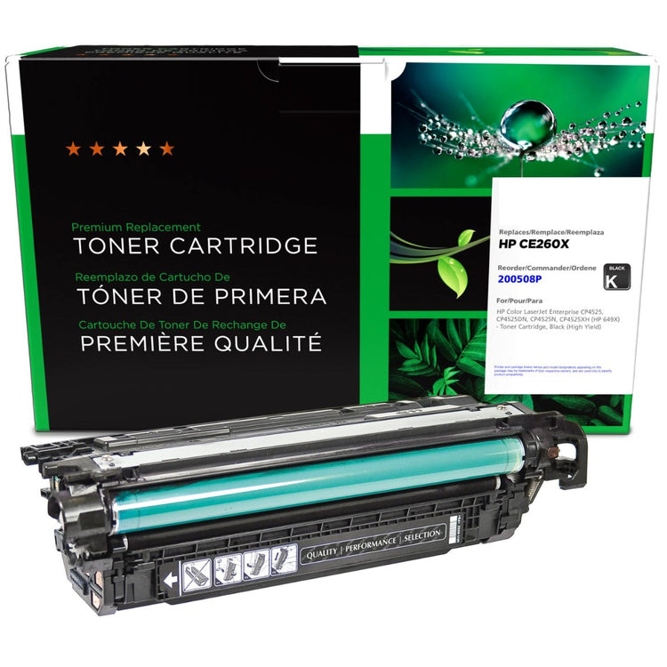 Refurbished HP (649X) Black Toner Cartridge - Cartouches Certifiées