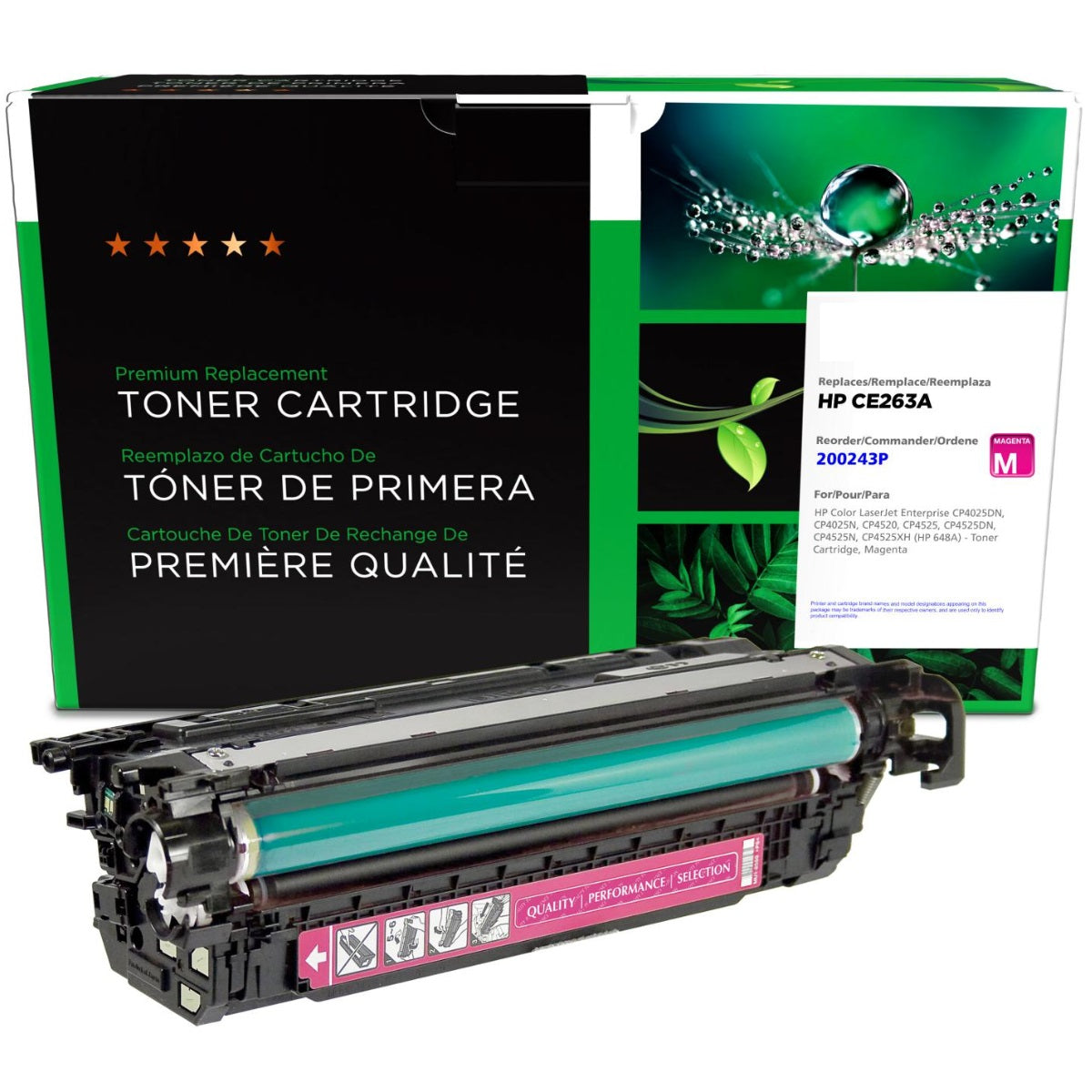 Refurbished HP (648A) Magenta Toner Cartridge - Cartouches Certifiées
