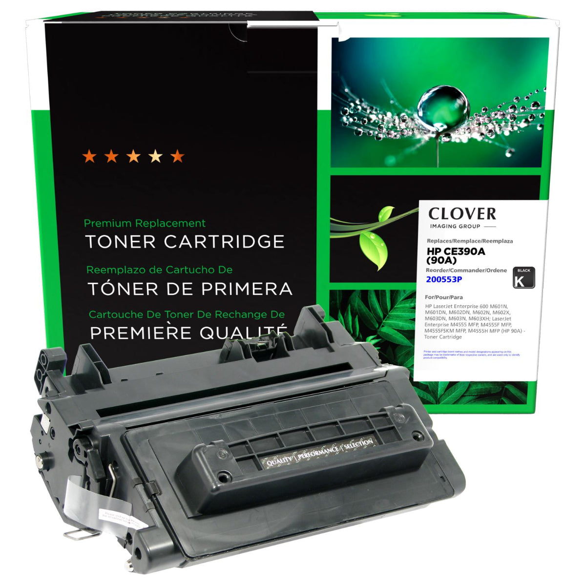 Refurbished HP (90A) Black Toner Cartridge - Cartouches Certifiées