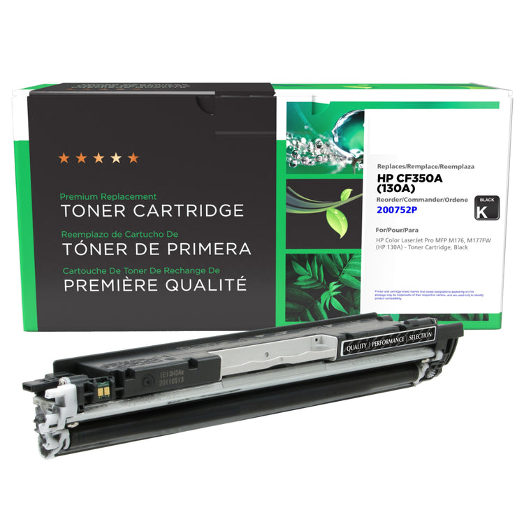 Refurbished HP (130A) Black Toner Cartridge - Cartouches Certifiées